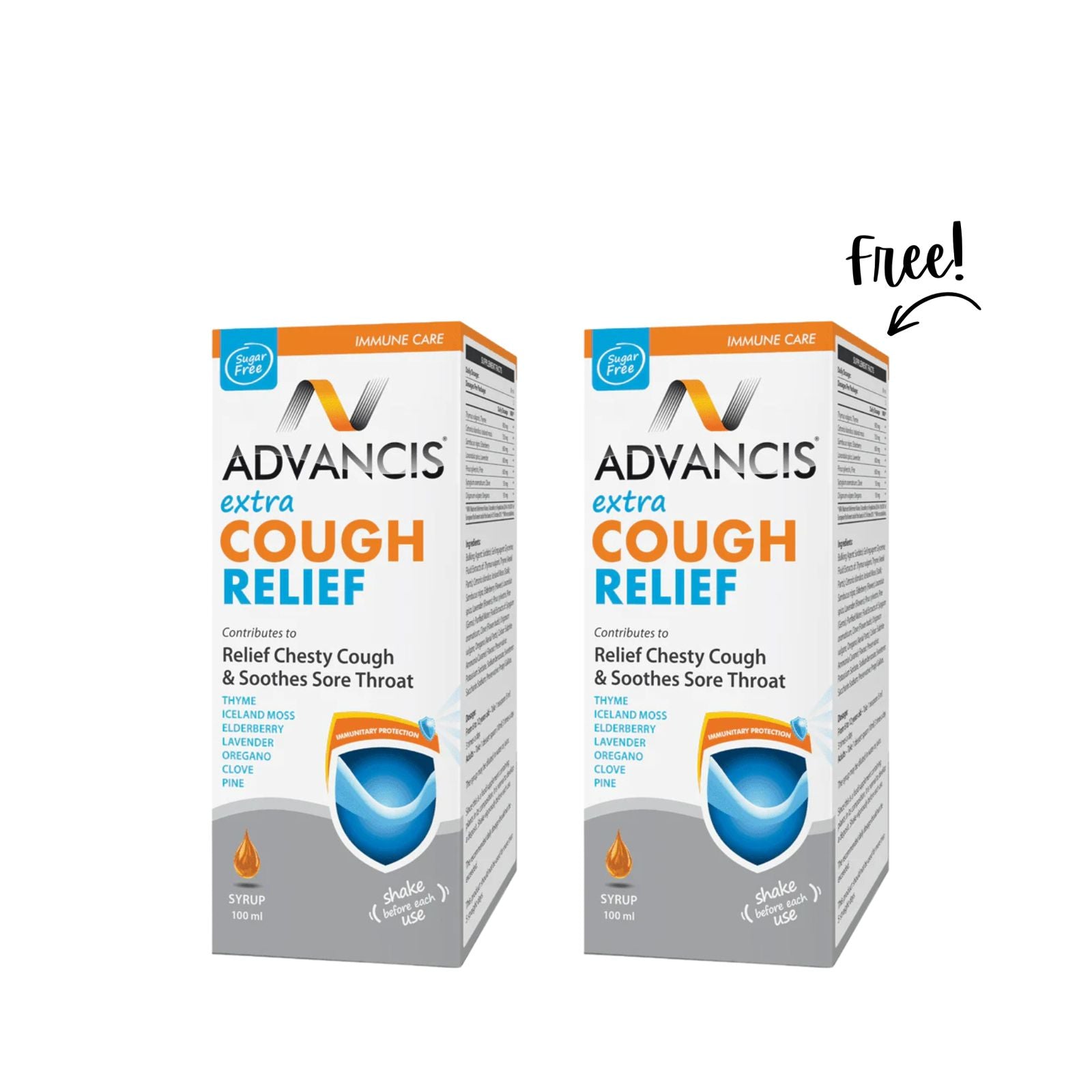 Buy 1 Get 1 | Extra Cough Relief Syrup 100 ML